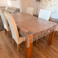 Tavolo in noce + sedie