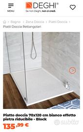 Piatto doccia 70x120