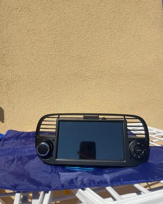 Autoradio podofo per 500 Fiat