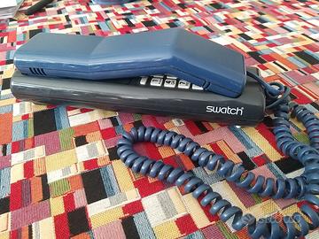 Swatch Telefono Swatch Twin Phone 1989 blu nero 