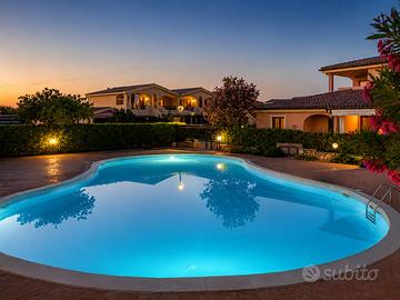 Appartamento con terrazza e piscina vicino Olbia