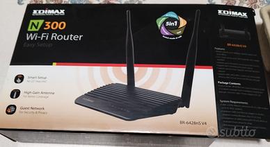 5-in-1 N300 Wi-Fi Router, Access Point, Range Exte