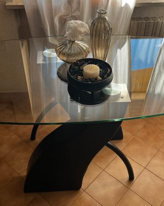 Tavolo Desing in cristallo