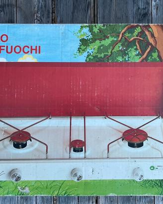 Fornello a gas 3 fuochi