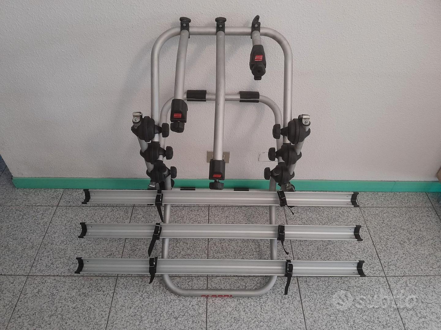 Portabici Per 4 Bici EUFAB - Per Gancio Di Traino Con Ribaltamento - Foto 2