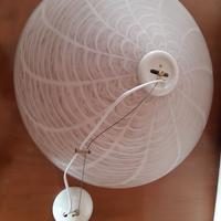 Lampadario cucina /cameretta vetro acidato