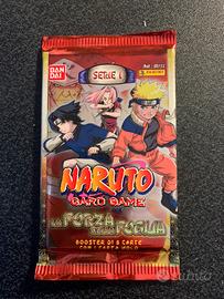 Naruto card game serie 1 sealed pack ITA