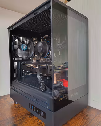 Pc Gaming, Lavoro, Studio, Nero Intel i5 + Amd RX