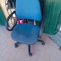 3 sedie ufficio 