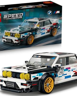 LEGO Speed Champions BMW M3 (E30) - Macchina Gioca