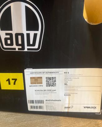 Casco agv Xl