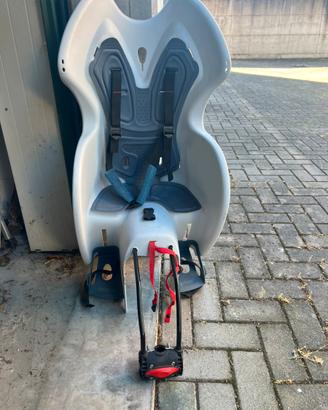 Seggiolino bicicletta bambino/a