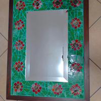 Mosaico artigianale con specchio