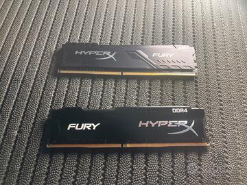 Ram HyperX Fury DDR4 16gb 2400 MHz