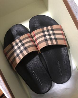 Ciabattine burberry