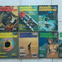 Riviste  Mondo sommerso anni '70 e '80