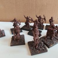 Warhammer kislev impero 10 arcieri in resina