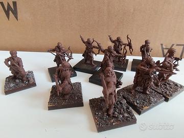 Warhammer kislev impero 10 arcieri in resina