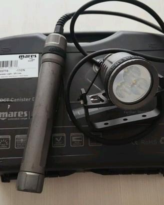 Torcia Subacquea Sub Mares XR DCT