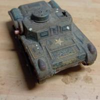 gioco in latta vintage carroarmato