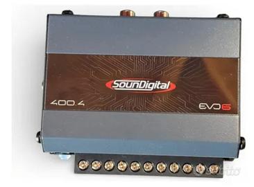 amplificatore SounDigital 400.4 evo 6