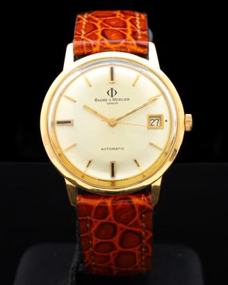 Baume & Mercier 60s 18kt rose gold 34 mm automatic