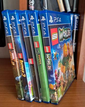 set giochi lego per ps4