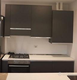 Cucinino 195x60 con forno ventilato e fuochi gas