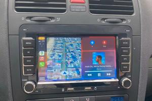 Radio con AndroidAuto e Carpay per VW con Retrocam