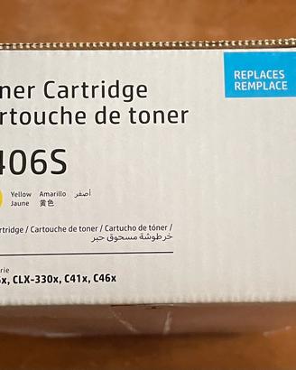 Toner Cartridge Cartouche de toner Y406S