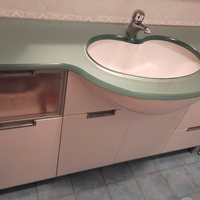 CERASA Marca Lavandino bagno mobile  1,40 cm×82 h