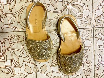 Sandali glitterati