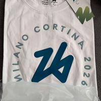 Maglia manica corta olimpiadi milano cortina 2026