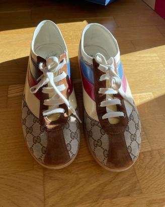 Gucci Slingback Peep Toe Heels –