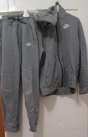Tuta completa Nike grigia bambino taglia M