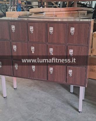 Armadietto Usato Portavalori palestra 15 posti Fit