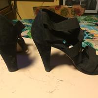 sandali danna neri STUART WEITZMAN n. 38