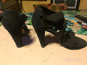 sandali danna neri STUART WEITZMAN n. 38