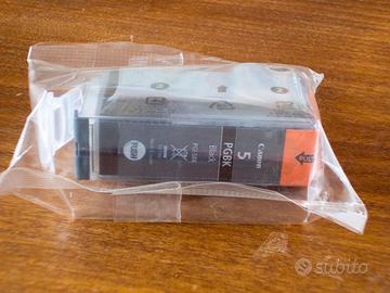 Cartuccia Inchiostro Nero Canon PGI-5 BK nuova