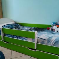 Letto bambino + materasso in aloe