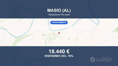 Immobile in asta di 76 m² con box auto a Masio