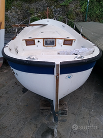 Gozzo vetroresina a motore