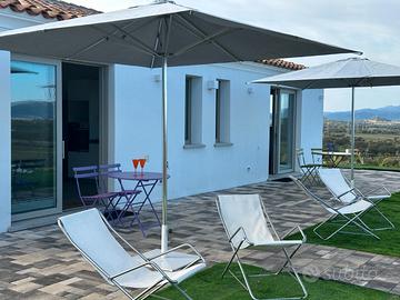 Casa vacanza in campagna vista mare