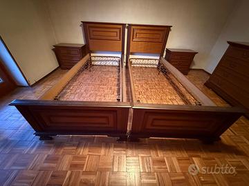 Letto vintage ciliegio