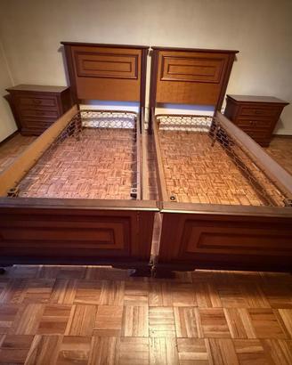 Letto vintage ciliegio