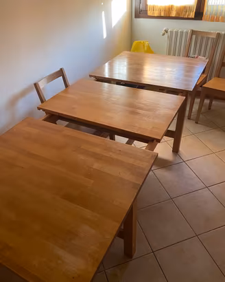 Tavolo e sedie