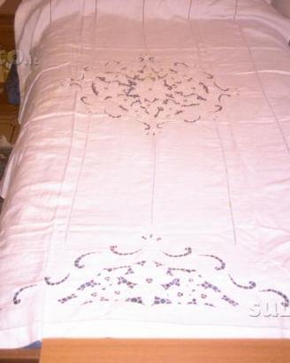 Tenda in Puro Lino ad Intaglio cm 116x230