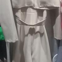 tuta intera  senza maniche con bolerino