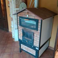 Forno a legna tipo vulcano