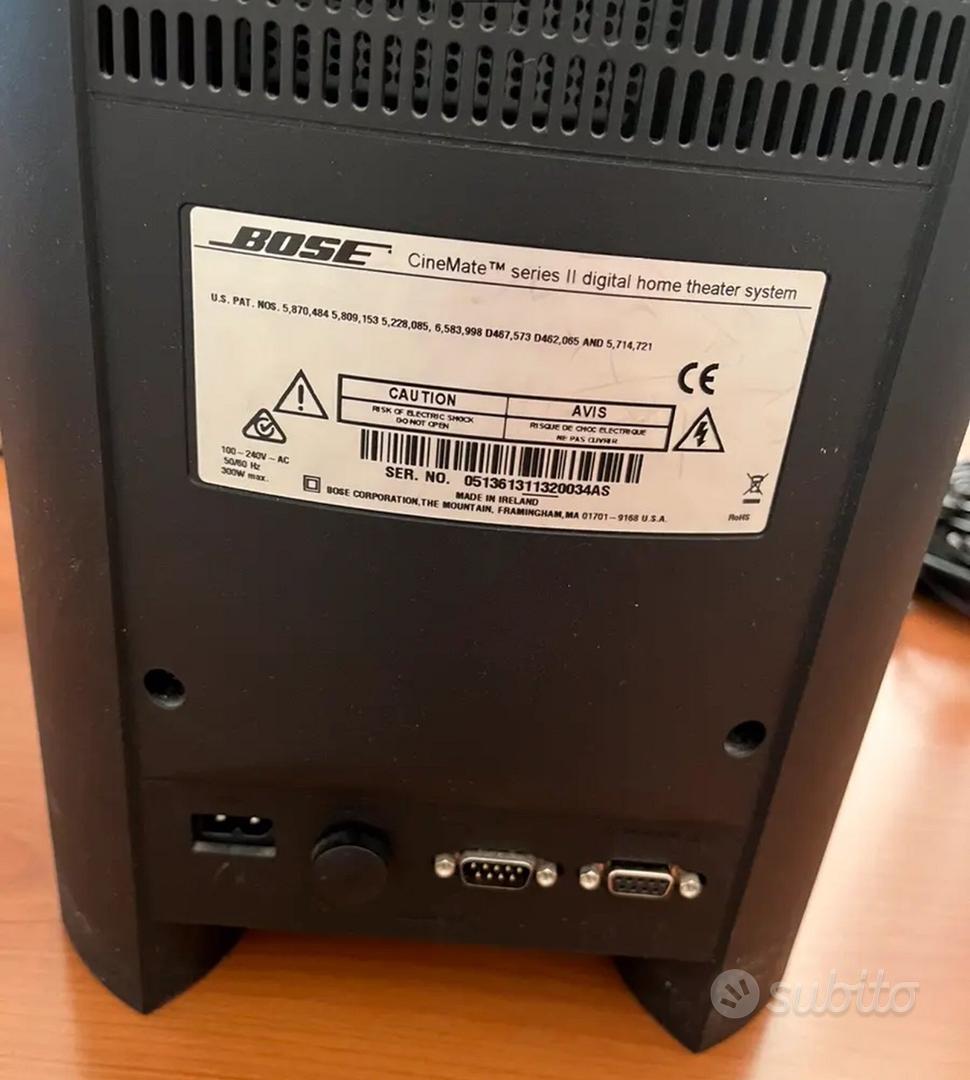 1 Control Solo Link TELECOMANDO SOSTITUTIVO PER SISTEMA ALTOPARLANTI BOSE CINEMATE 1SR - CONTROLLO A INFRAROSSI - COLORE NERO Ricambio Telecomando Bose - Foto 11
